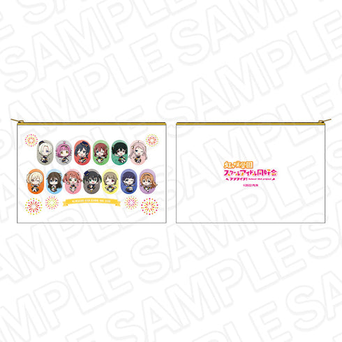 『ラブライブ!虹ヶ咲学園スクールアイドル同好会』キャンバスポーチ 花火 デフォルメ ver.